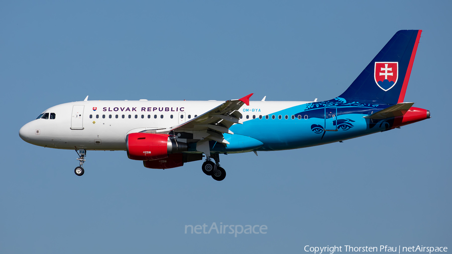 Slovak Government Flying Service Airbus A319-115X CJ (OM-BYA) | Photo 452779