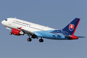 Slovak Government Flying Service Airbus A319-115X CJ (OM-BYA) at  Warsaw - Frederic Chopin International, Poland