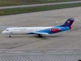 Slovak Government Flying Service Fokker 100 (OM-BYB) at  Cologne/Bonn, Germany