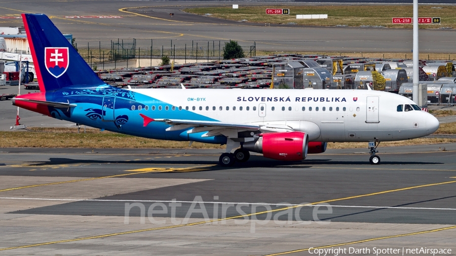 Slovak Government Flying Service Airbus A319-115 CJ (OM-BYK) | Photo 282437