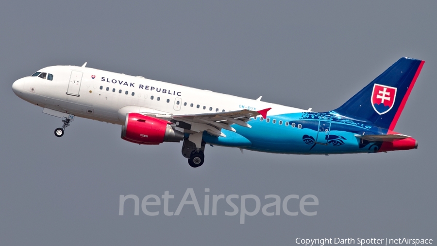 Slovak Government Flying Service Airbus A319-115 CJ (OM-BYK) | Photo 282438