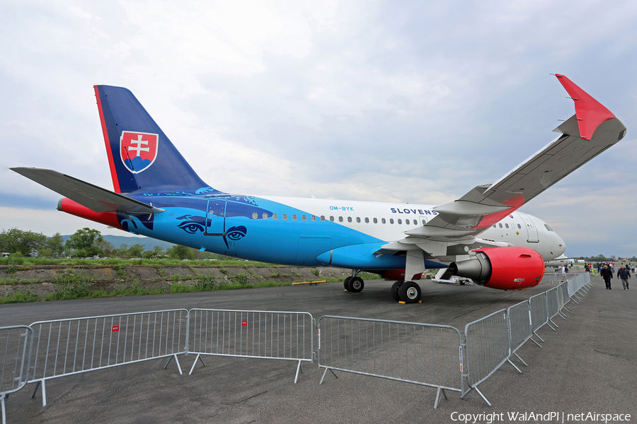 Slovak Government Flying Service Airbus A319-115 CJ (OM-BYK) | Photo 510147