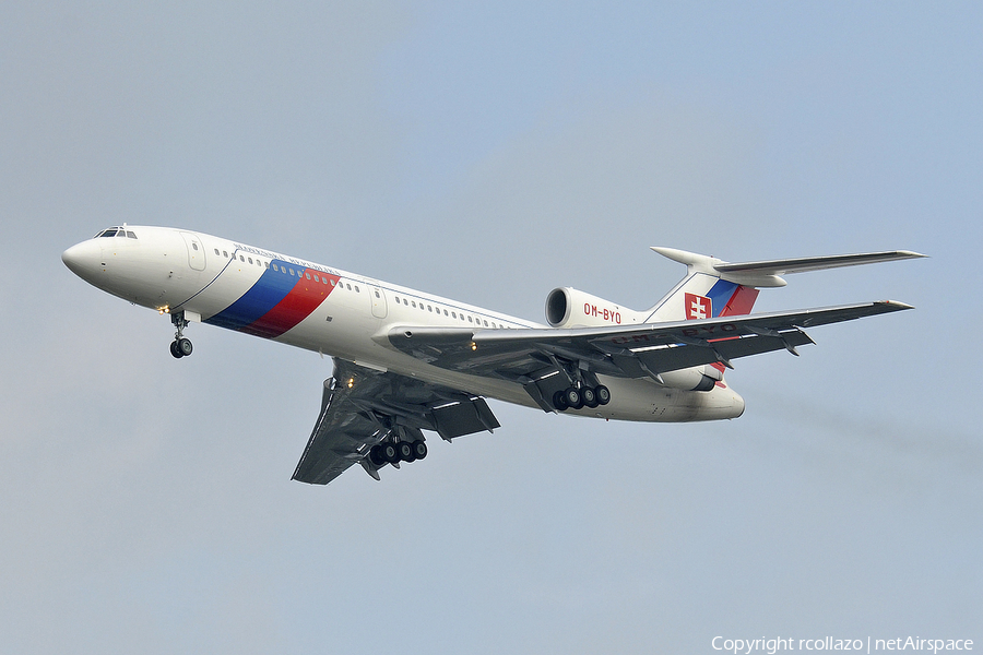 Slovak Government Flying Service Tupolev Tu-154M (OM-BYO) | Photo 12595