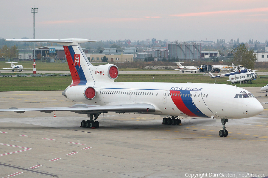Slovak Government Flying Service Tupolev Tu-154M (OM-BYO) | Photo 27546
