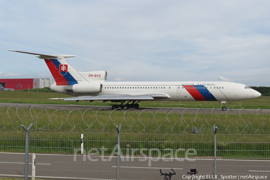 Slovak Government Flying Service Tupolev Tu-154M (OM-BYO) | Photo 113835