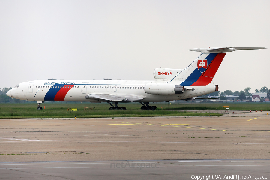 Slovak Government Flying Service Tupolev Tu-154M (OM-BYR) | Photo 512339
