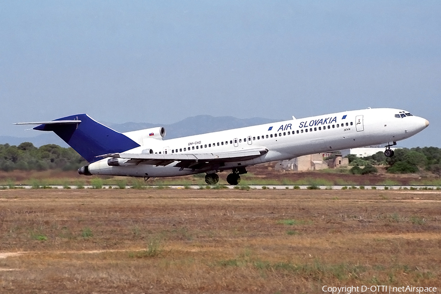 Air Slovakia Boeing 727-230(Adv) (OM-CHD) | Photo 143469