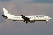 Blue Panorama Airlines Boeing 737-46J (OM-DEX) at  Rome - Fiumicino (Leonardo DaVinci), Italy