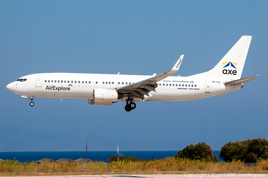 AirExplore Boeing 737-8Q8 (OM-FEX) | Photo 417845