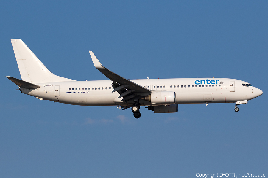 Enter Air Boeing 737-8Q8 (OM-FEX) | Photo 646710