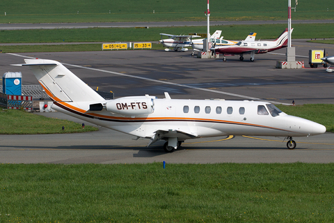 Elite Jet Slovakia Cessna 525A Citation CJ2 (OM-FTS) at  Hamburg - Fuhlsbuettel (Helmut Schmidt), Germany