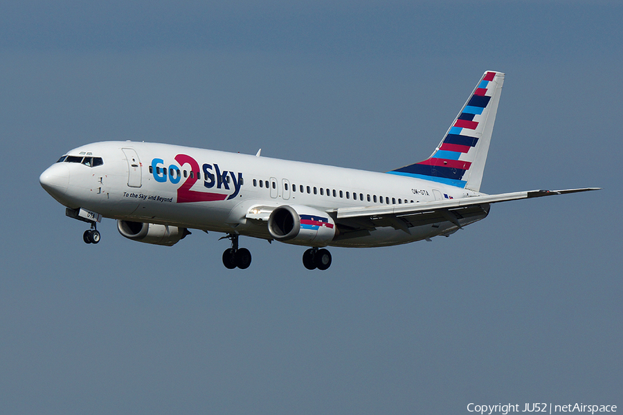 Go2Sky Boeing 737-4Q8 (OM-GTA) | Photo 73091