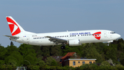 CSA Czech Airlines Boeing 737-49R (OM-GTB) at  Hamburg - Fuhlsbuettel (Helmut Schmidt), Germany