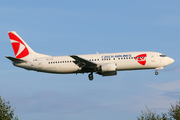 CSA Czech Airlines Boeing 737-49R (OM-GTB) at  Hamburg - Fuhlsbuettel (Helmut Schmidt), Germany