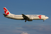 CSA Czech Airlines Boeing 737-49R (OM-GTB) at  Hamburg - Fuhlsbuettel (Helmut Schmidt), Germany
