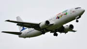 Go2Sky Boeing 737-430 (OM-GTC) at  Krakow - Pope John Paul II International, Poland
