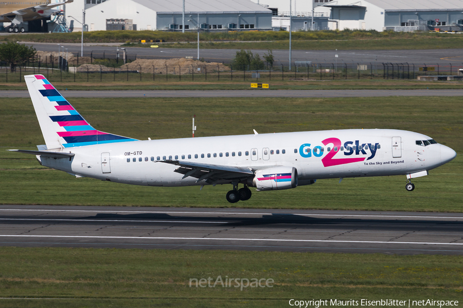 Go2Sky Boeing 737-46J (OM-GTD) | Photo 158135