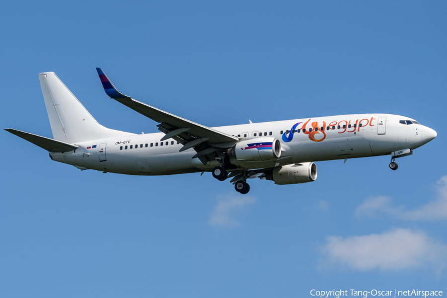 FlyEgypt (Go2Sky) Boeing 737-8AS (OM-GTE) | Photo 298470