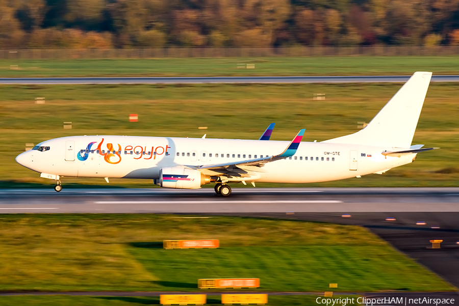 FlyEgypt (Go2Sky) Boeing 737-8AS (OM-GTE) | Photo 194405