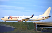 FlyEgypt (Go2Sky) Boeing 737-8AS (OM-GTE) at  Leipzig/Halle - Schkeuditz, Germany