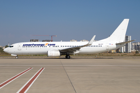 SmartWings Boeing 737-86J (OM-GTF) at  Antalya, Turkey