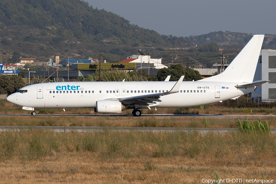 Enter Air Boeing 737-84P (OM-GTG) | Photo 344818