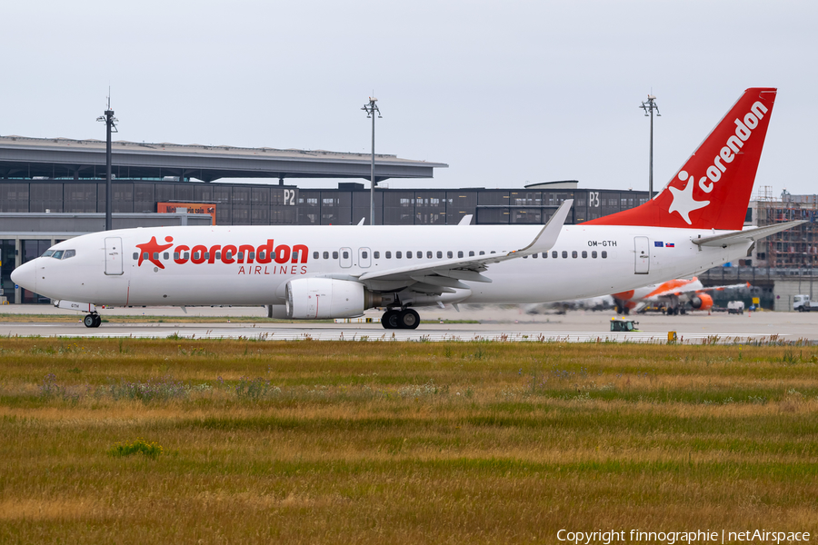 Corendon Airlines Boeing 737-8BK (OM-GTH) | Photo 516704