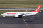 Corendon Airlines Boeing 737-8BK (OM-GTH) at  Dusseldorf - International, Germany