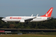 Corendon Airlines Boeing 737-8BK (OM-GTH) at  Hamburg - Fuhlsbuettel (Helmut Schmidt), Germany