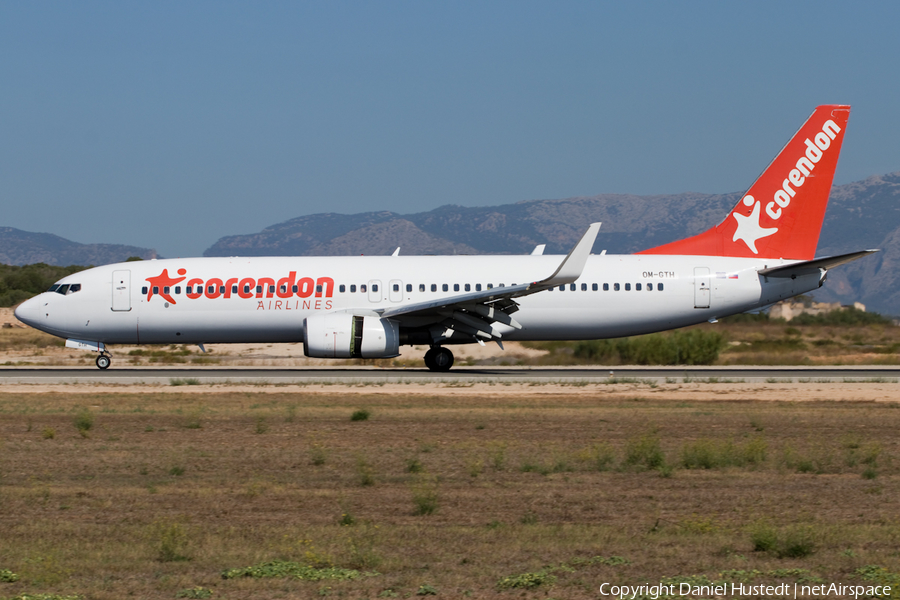 Corendon Airlines Boeing 737-8BK (OM-GTH) | Photo 471666