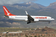 Go2Sky Boeing 737-8BK (OM-GTH) at  Tenerife Sur - Reina Sofia, Spain