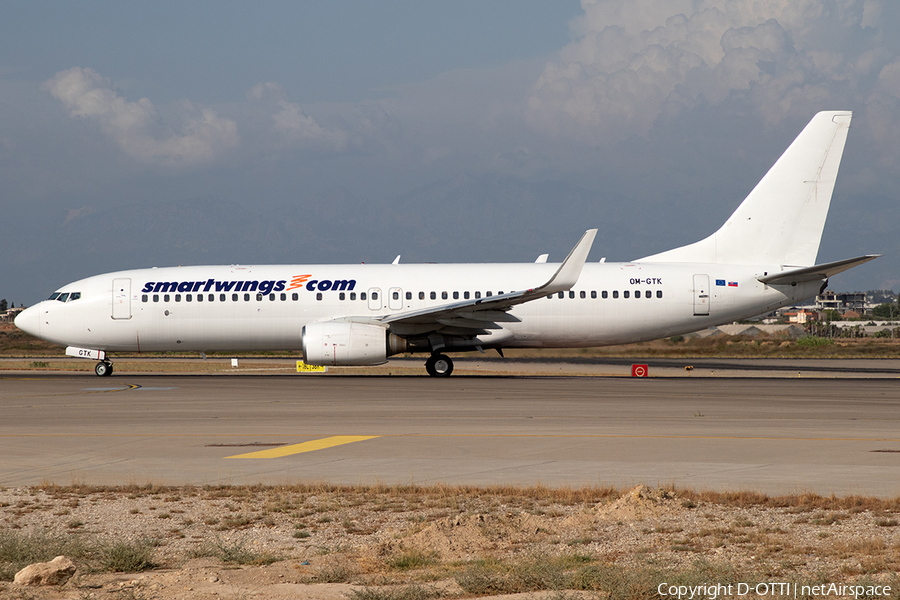 SmartWings (Go2Sky) Boeing 737-86N (OM-GTK) | Photo 599674