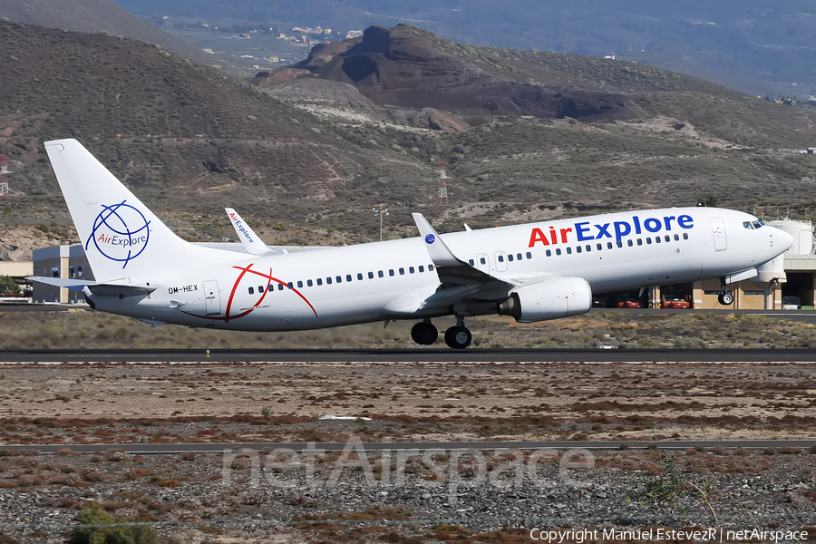 AirExplore Boeing 737-81Q (OM-HEX) | Photo 135385