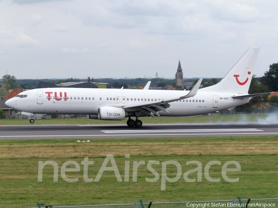 TUI Airlines Belgium (AirExplore) Boeing 737-81Q (OM-HEX) | Photo 261823