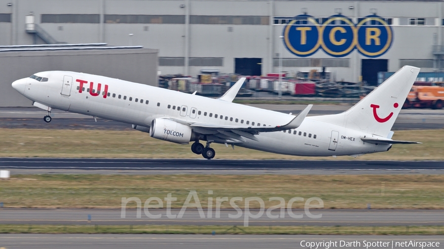 TUI Airlines Belgium (AirExplore) Boeing 737-81Q (OM-HEX) | Photo 282439