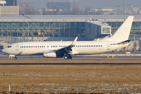 AirExplore Boeing 737-81Q (OM-HEX) at  Warsaw - Frederic Chopin International, Poland