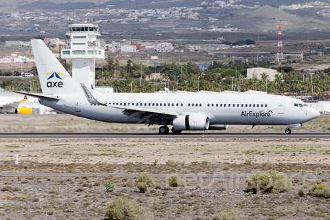 AirExplore Boeing 737-8BK (OM-IEX) at  Tenerife Sur - Reina Sofia, Spain