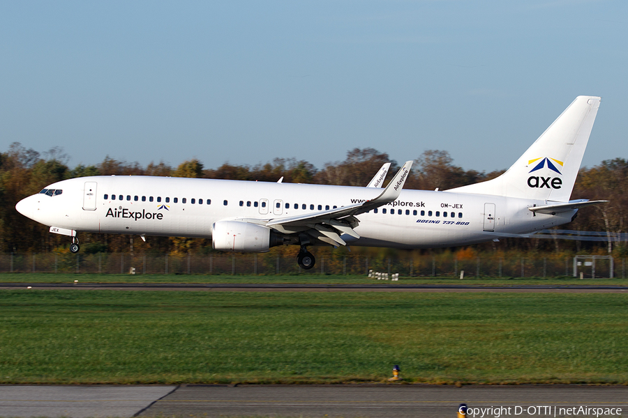 AirExplore Boeing 737-8AS (OM-JEX) | Photo 477163