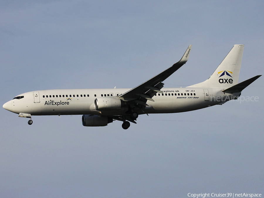AirExplore Boeing 737-8AS (OM-JEX) | Photo 491747