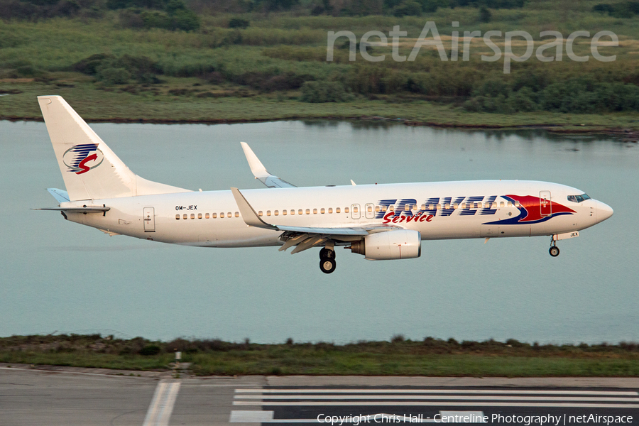 Travel Service Boeing 737-8AS (OM-JEX) | Photo 247749