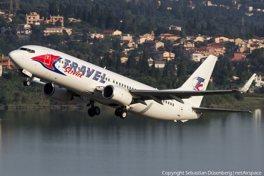Travel Service Boeing 737-8AS (OM-JEX) | Photo 256588