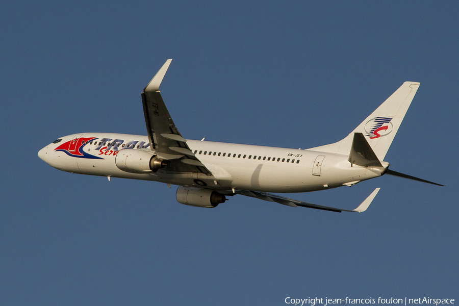 Travel Service Boeing 737-8AS (OM-JEX) | Photo 265576