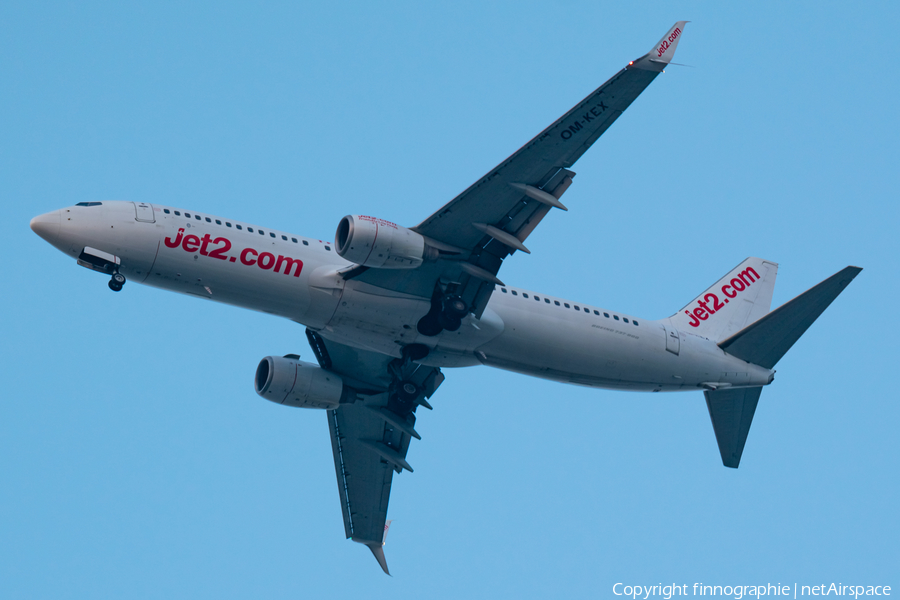 Jet2 Boeing 737-8BK (OM-KEX) | Photo 579716