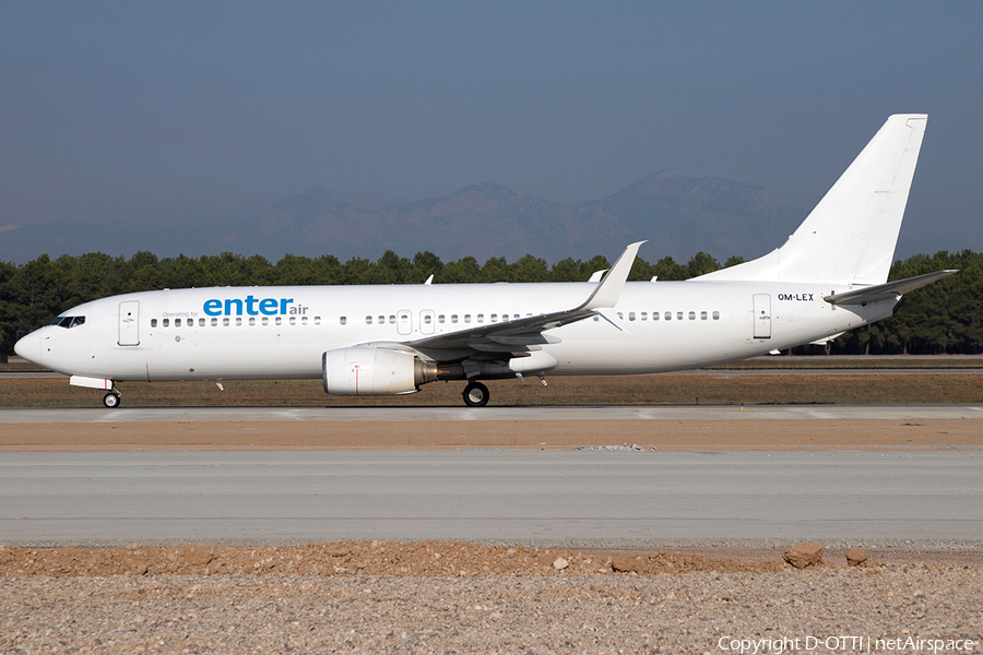 Enter Air Boeing 737-8BK (OM-LEX) | Photo 591921