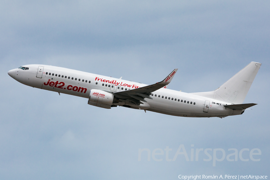 Jet2 Boeing 737-8GJ (OM-MEX) | Photo 566692