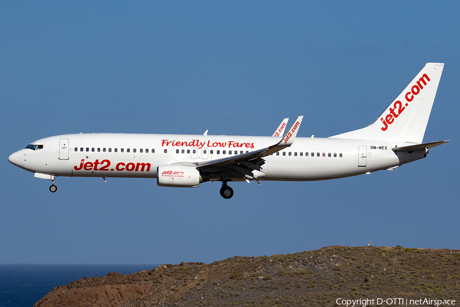 Jet2 Boeing 737-8GJ (OM-MEX) | Photo 571880