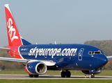 SkyEurope Boeing 737-7GL (OM-NGP) at  Krakow - Pope John Paul II International, Poland