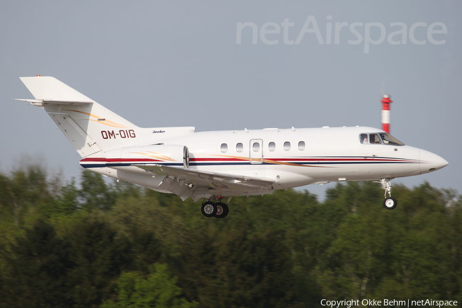 VR Jet Raytheon Hawker 800XP (OM-OIG) | Photo 241918