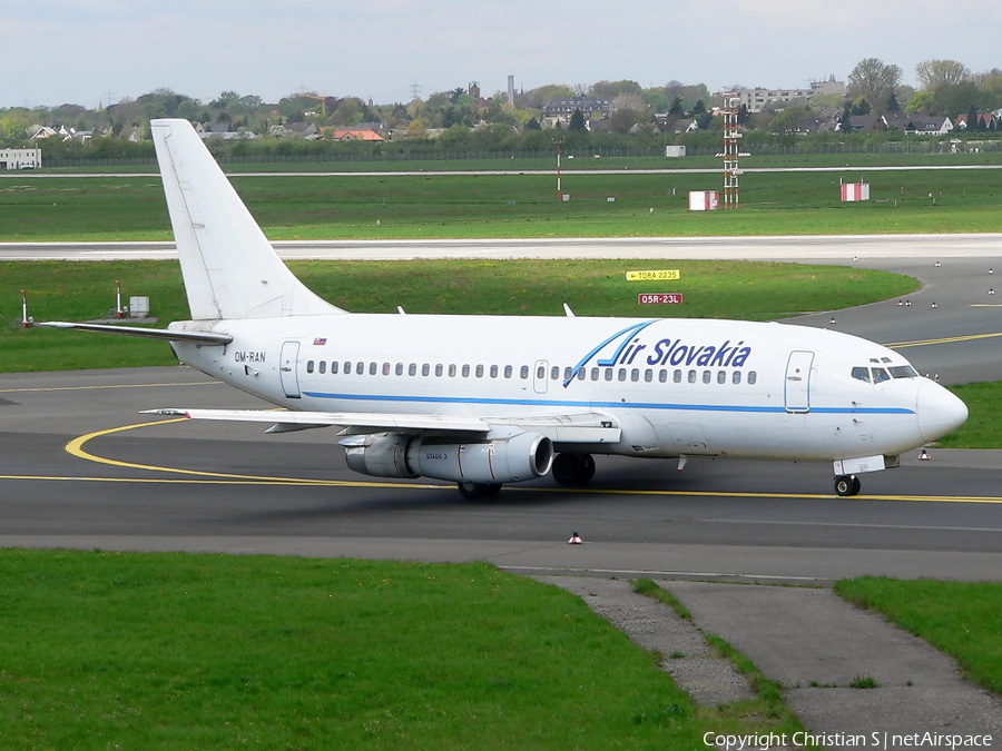Air Slovakia Boeing 737-230(Adv) (OM-RAN) | Photo 105274