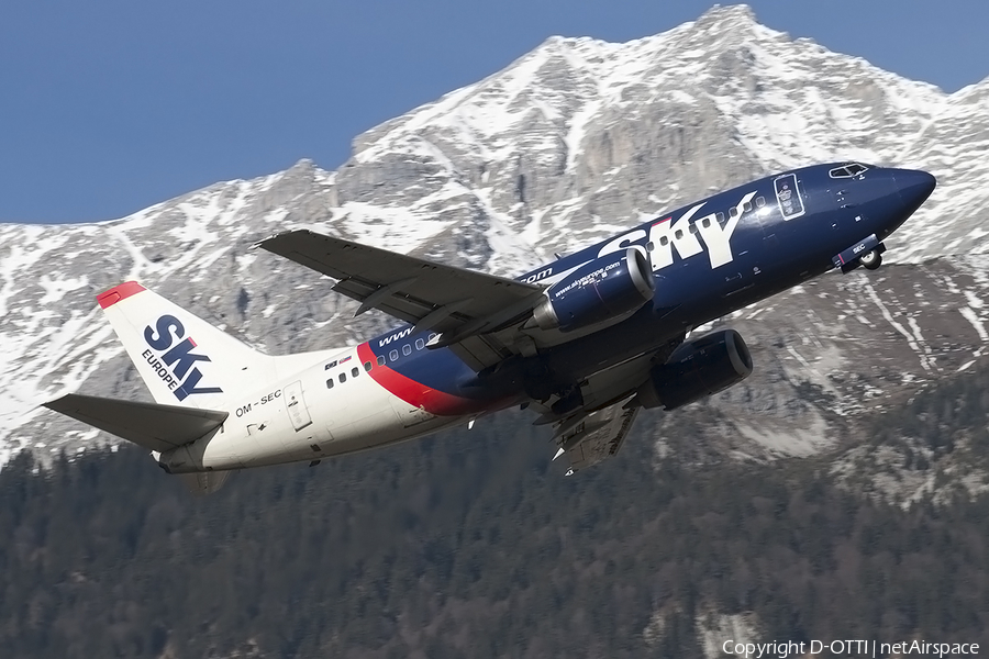 SkyEurope Boeing 737-5Y0 (OM-SEC) | Photo 140724